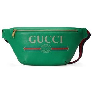 Gucci large belt bag RARE!! Green color